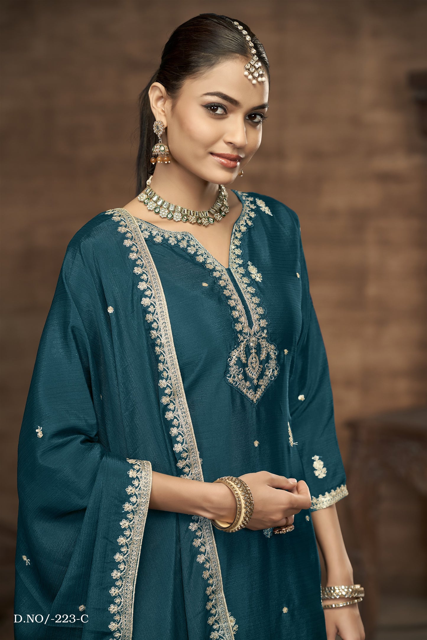 Aanaya Vol - 223 series 223 a to 223 d dress set to set