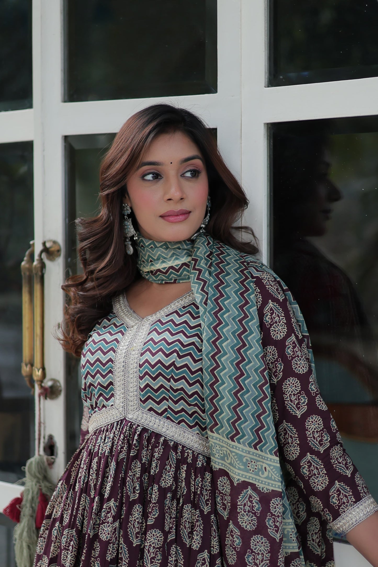Summer Wear Cotton Dress Kurti With Pant & Dupatta Set
