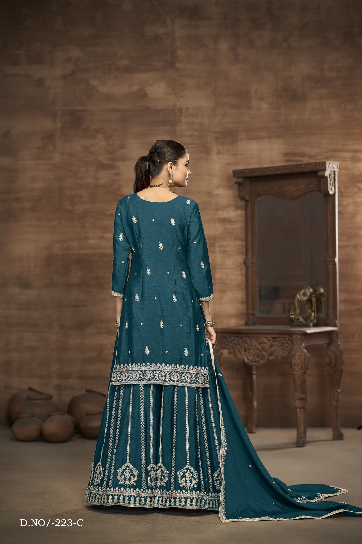 Aanaya Vol - 223 series 223 a to 223 d dress set to set