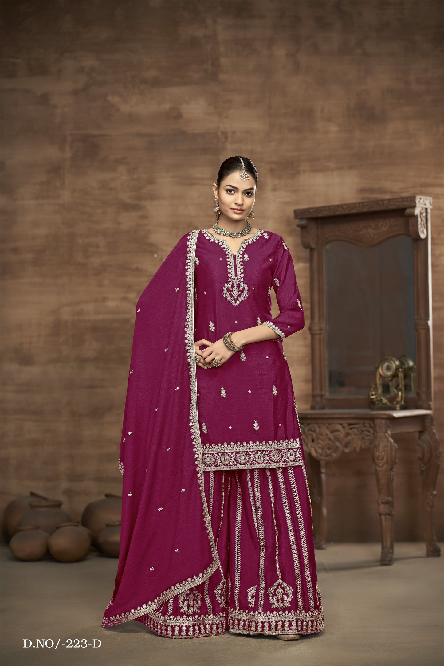 Aanaya Vol - 223 series 223 a to 223 d dress set to set
