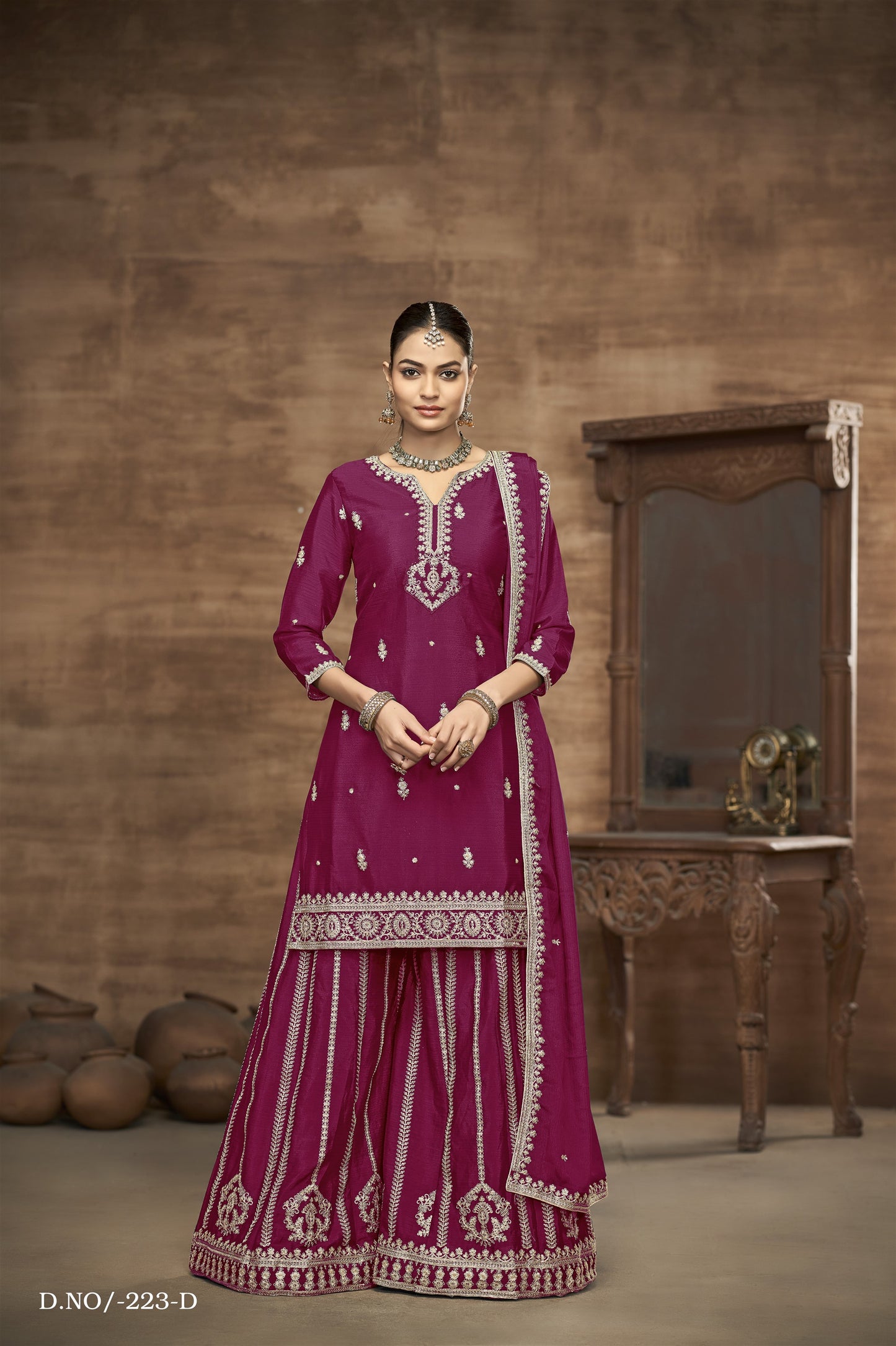 Aanaya Vol - 223 series 223 a to 223 d dress set to set