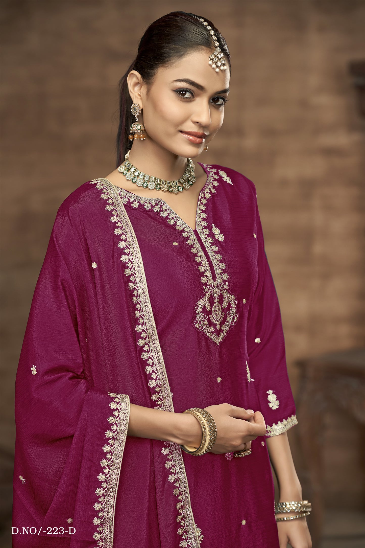 Aanaya Vol - 223 series 223 a to 223 d dress set to set