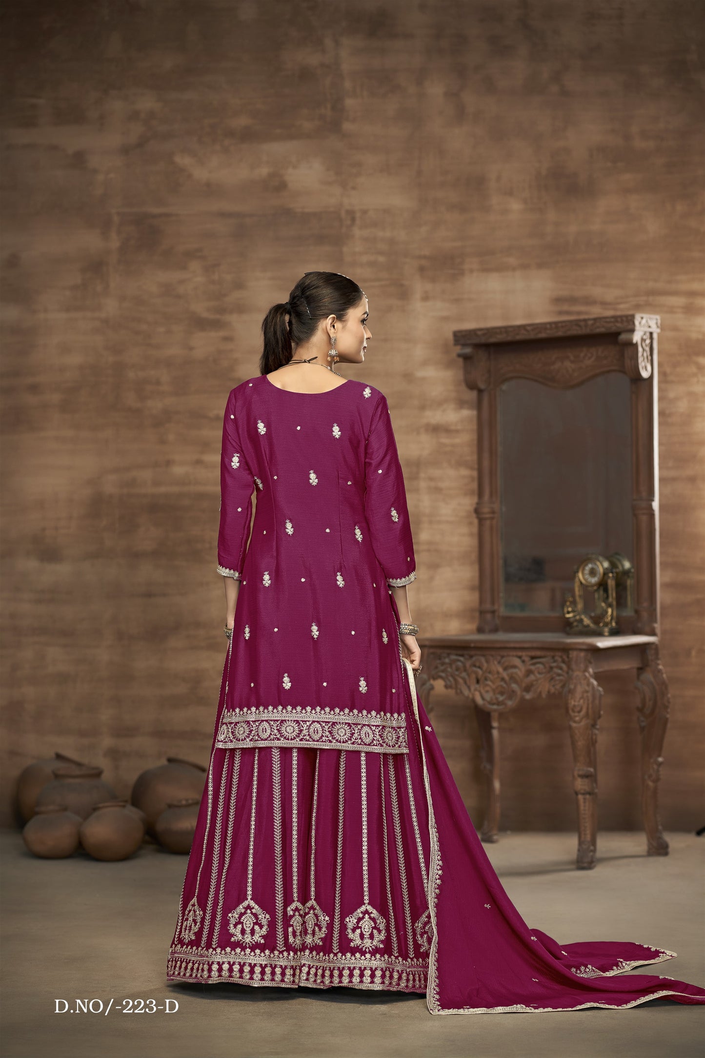 Aanaya Vol - 223 series 223 a to 223 d dress set to set