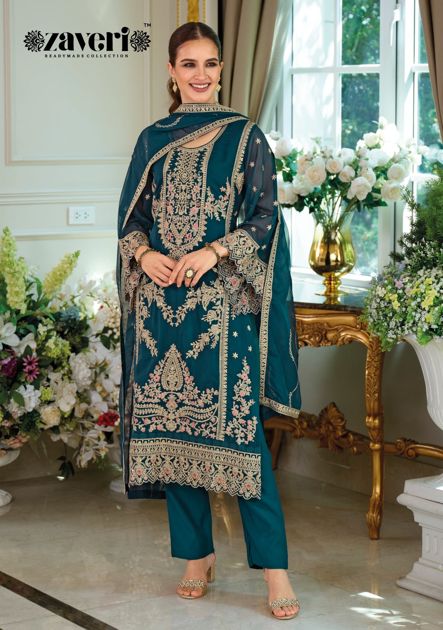 Eba Dastur 1891, 1892, 1893 series dress 3 piece set