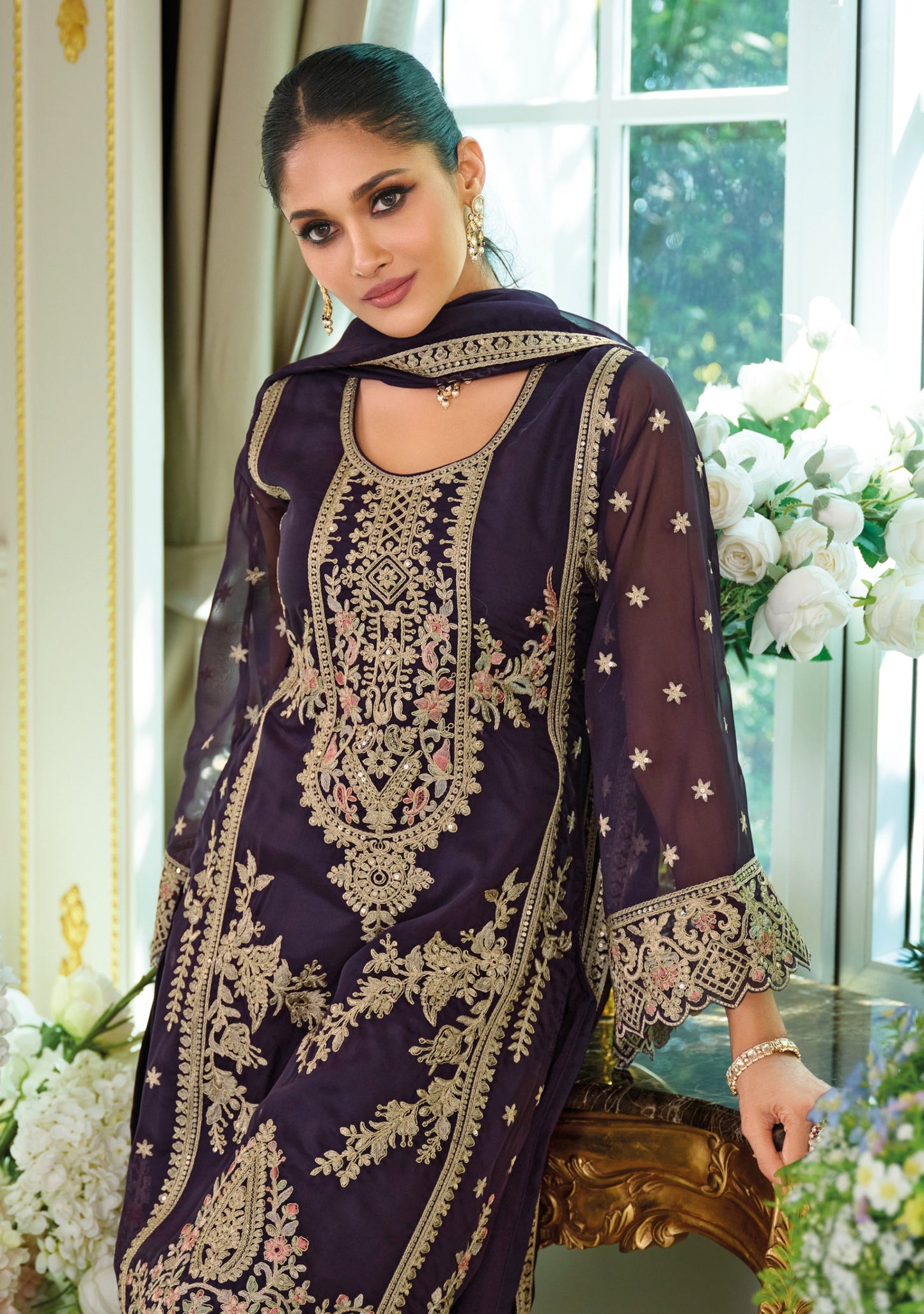Eba Dastur 1891, 1892, 1893 series dress 3 piece set