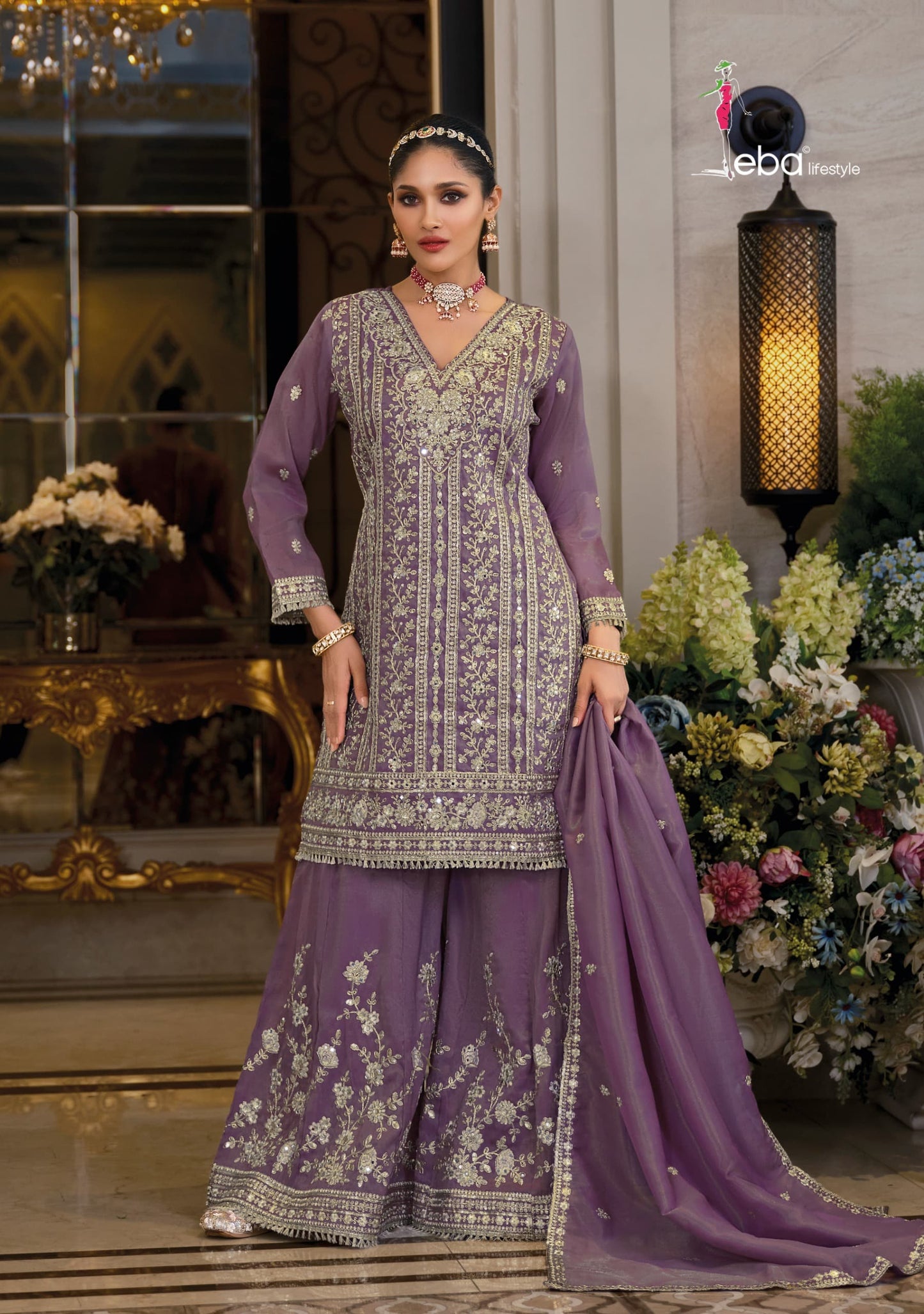 Eba Nayaab dress 3 piece set 1914 series to 1916