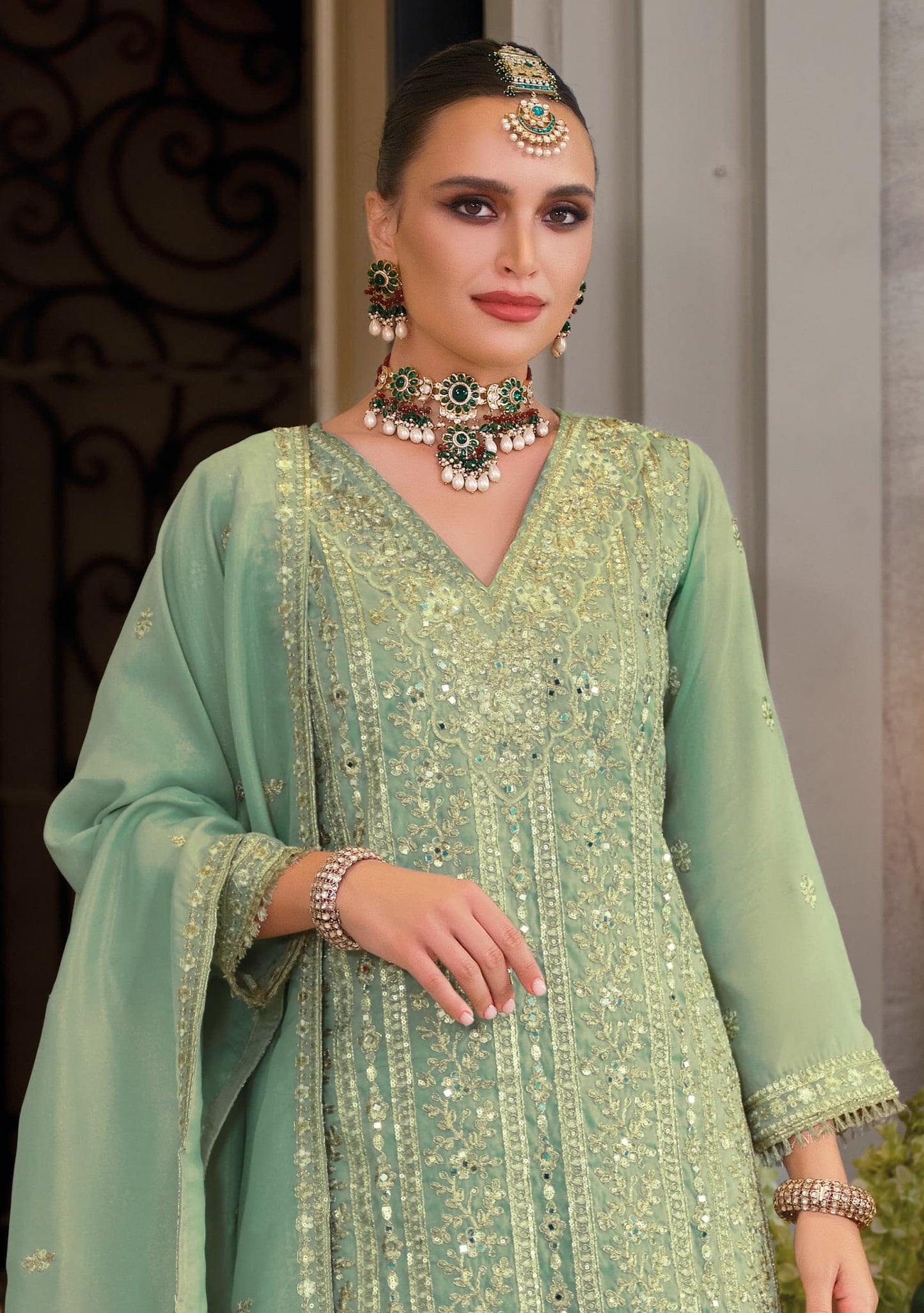 Eba Nayaab dress 3 piece set 1914 series to 1916