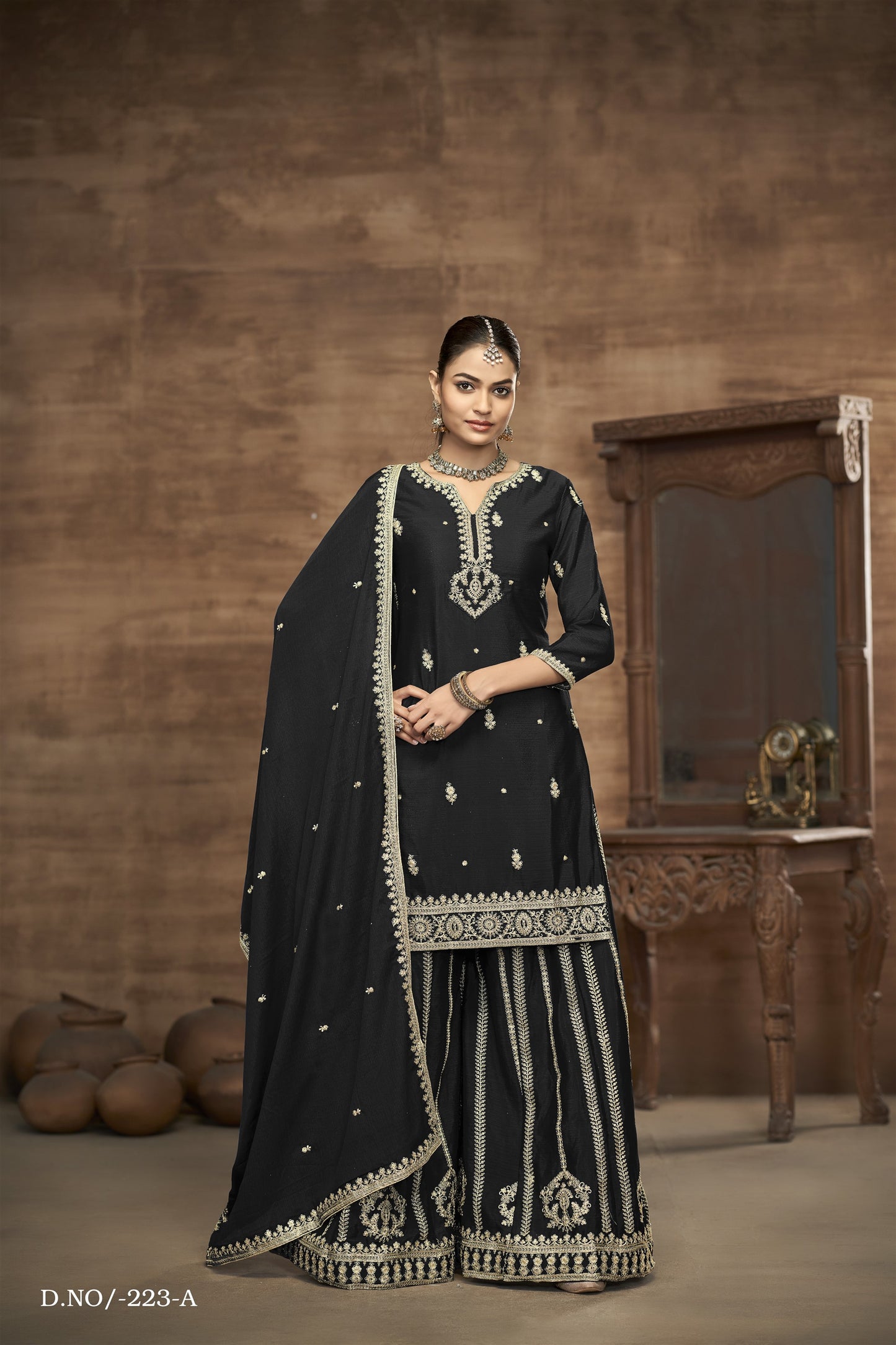 Aanaya Vol - 223 series 223 a to 223 d dress set to set