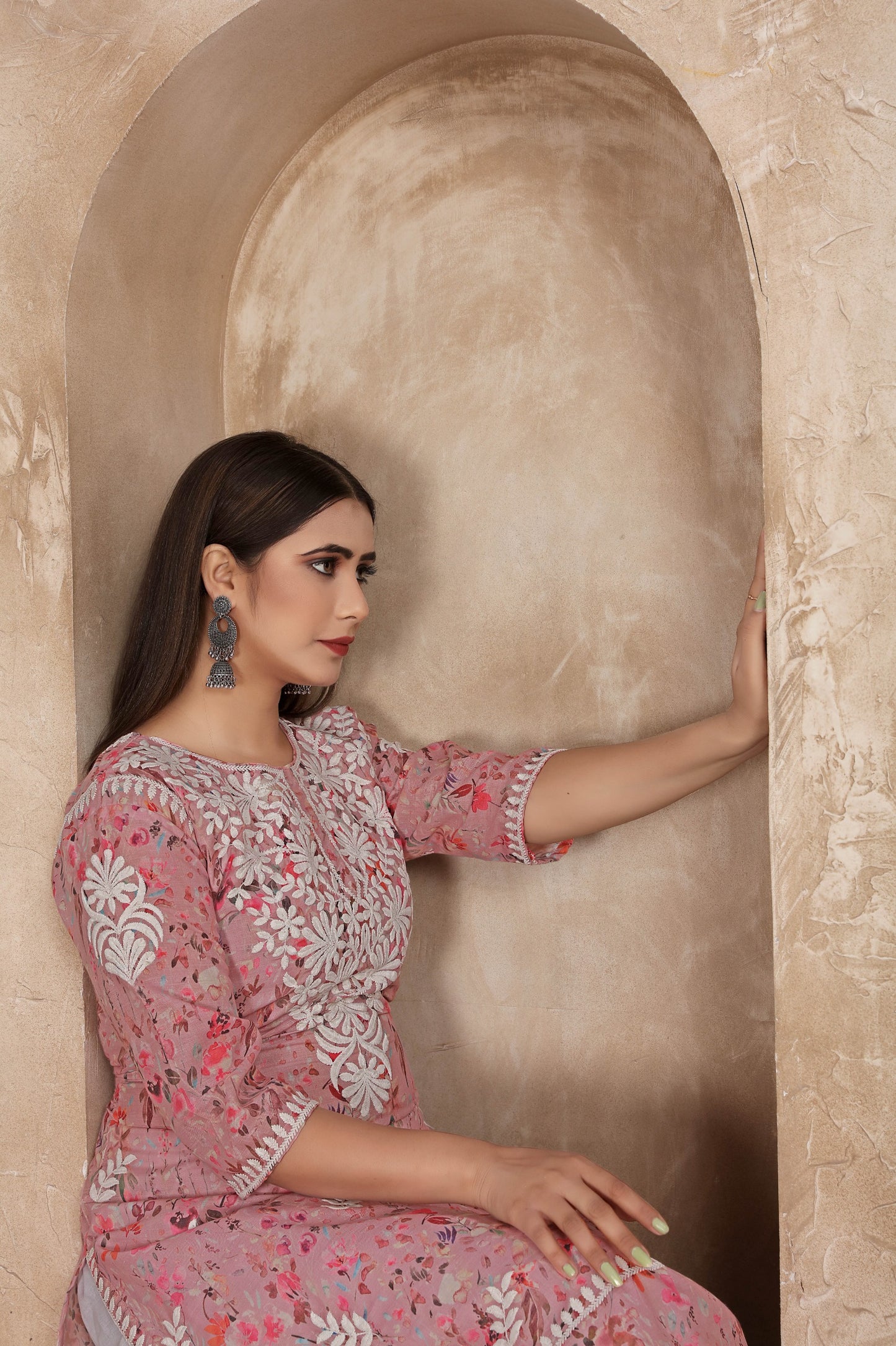 Cotton kurti Pent Set For Daily Wear Use In Summer