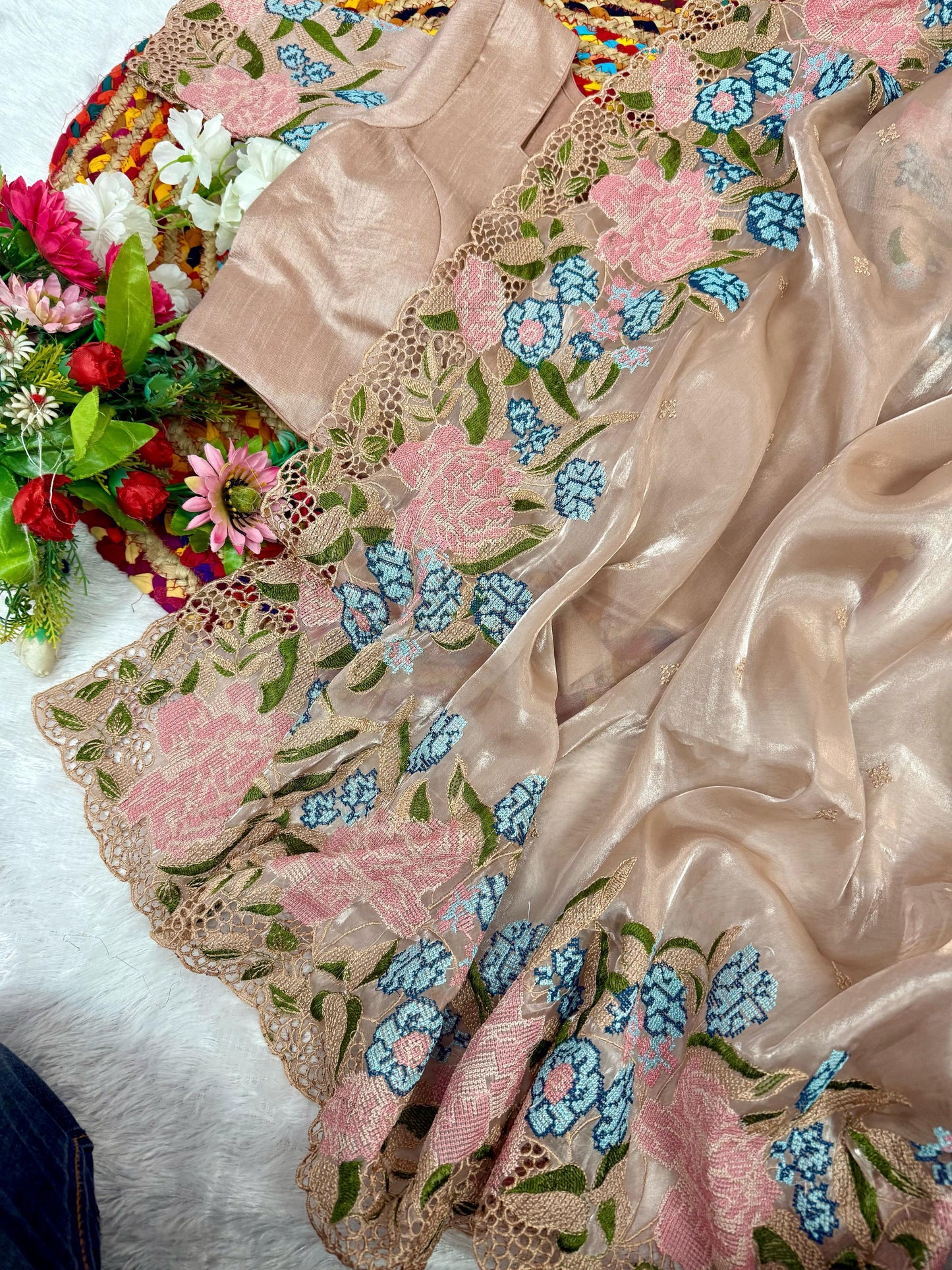 Full Demanded Pure Jimmi cho Organza Tissue Fabric Buy Now