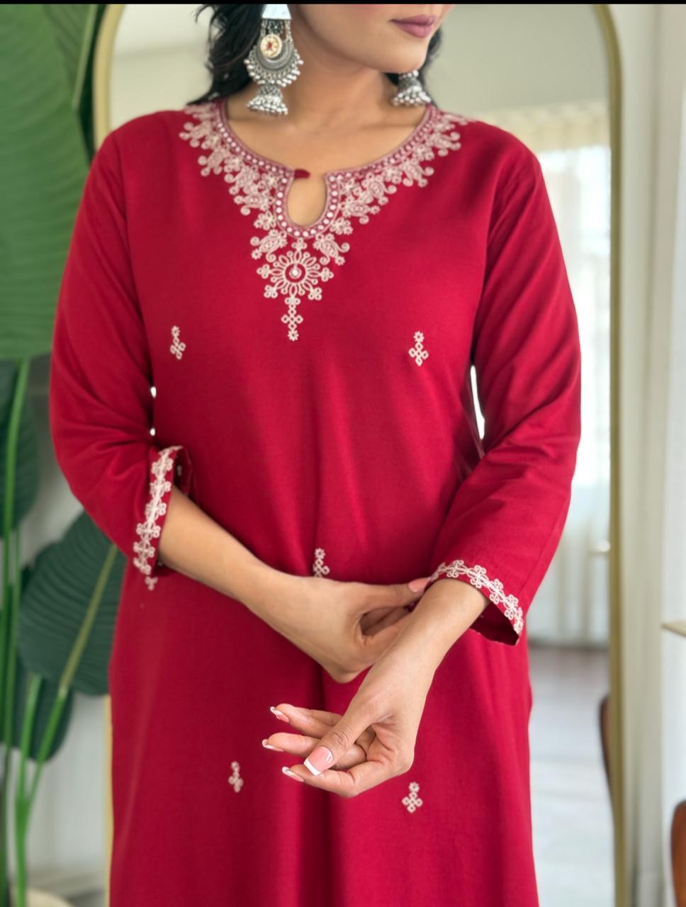 DAily Wear Kurti Pent in rayon fabric