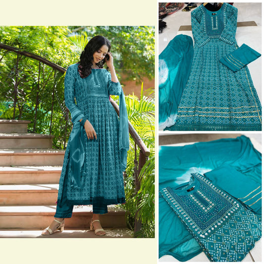 Rayon Cotton Daily Wear Use dress for summer wear