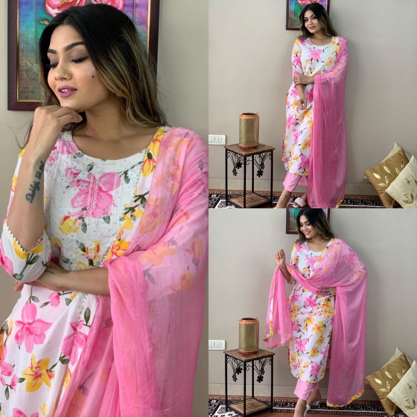 Rayon Fabric Daily Wear use dress
