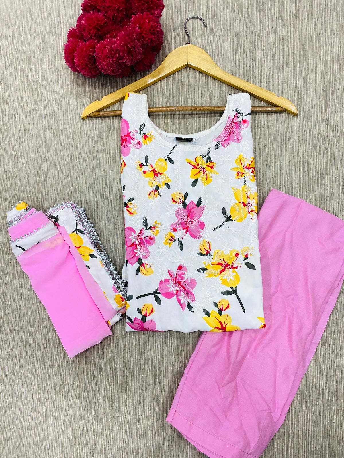 Rayon Fabric Daily Wear use dress