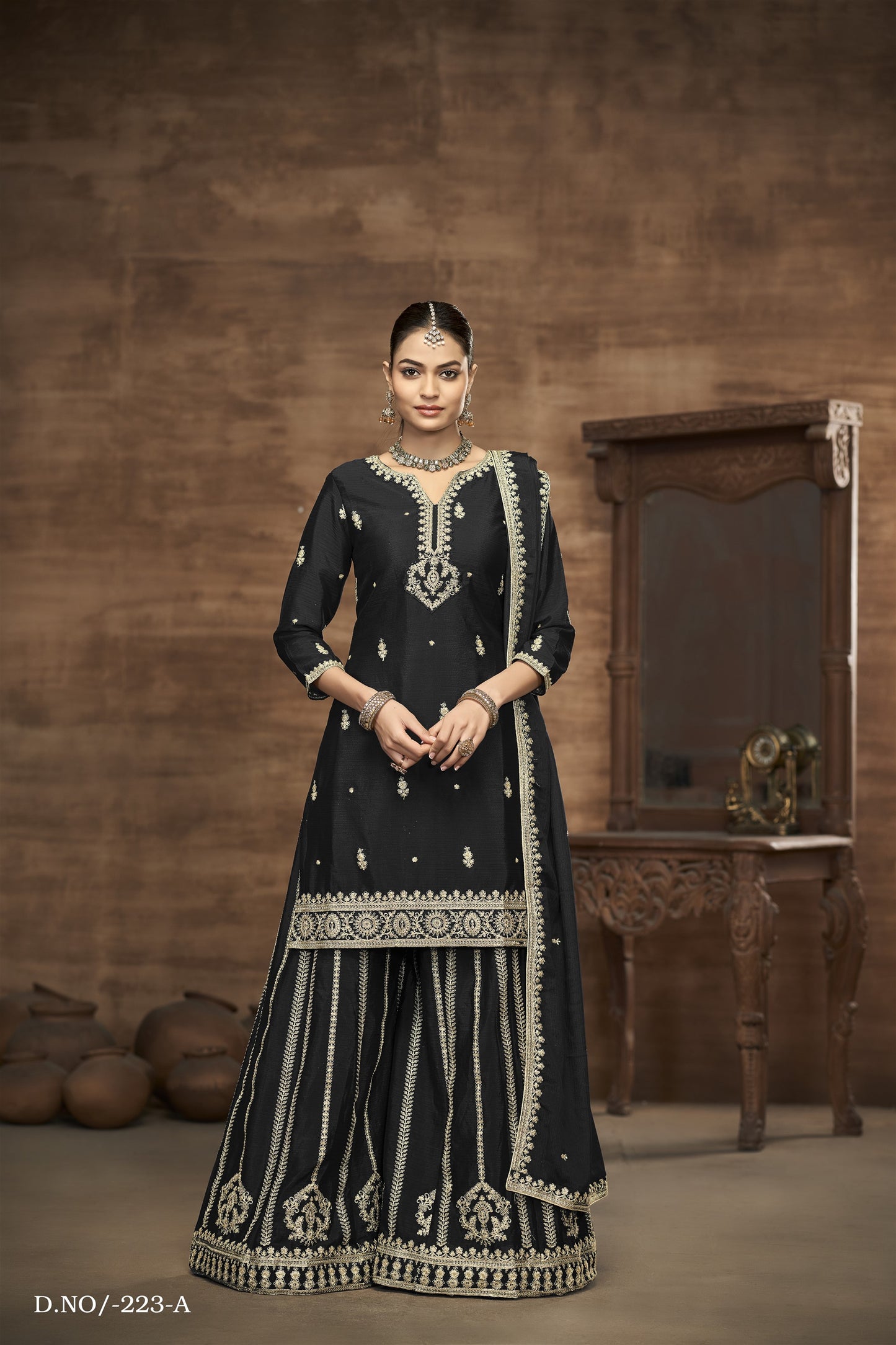 Aanaya Vol - 223 series 223 a to 223 d dress set to set