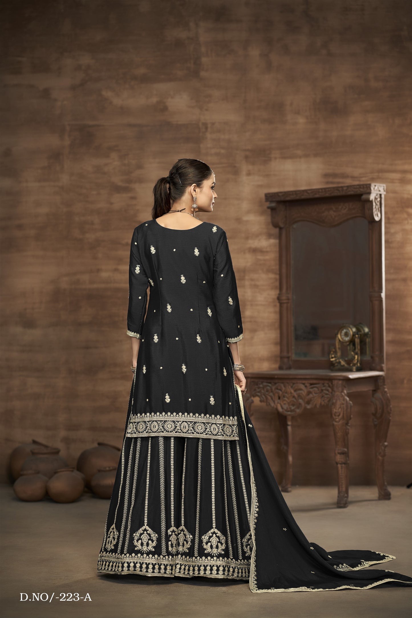 Aanaya Vol - 223 series 223 a to 223 d dress set to set