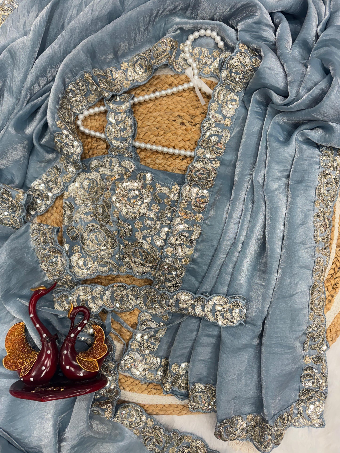 Trending Designer Saree in silk fabric