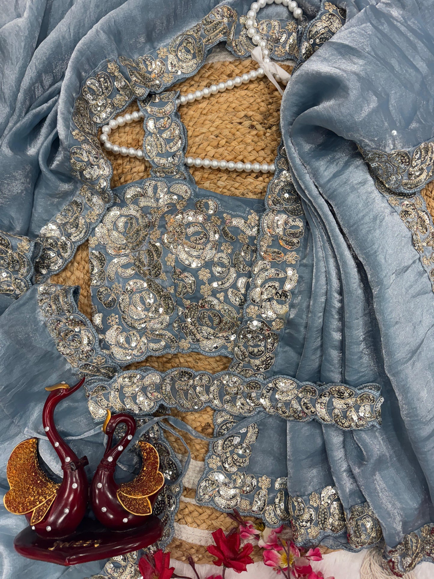 Trending Designer Saree in silk fabric