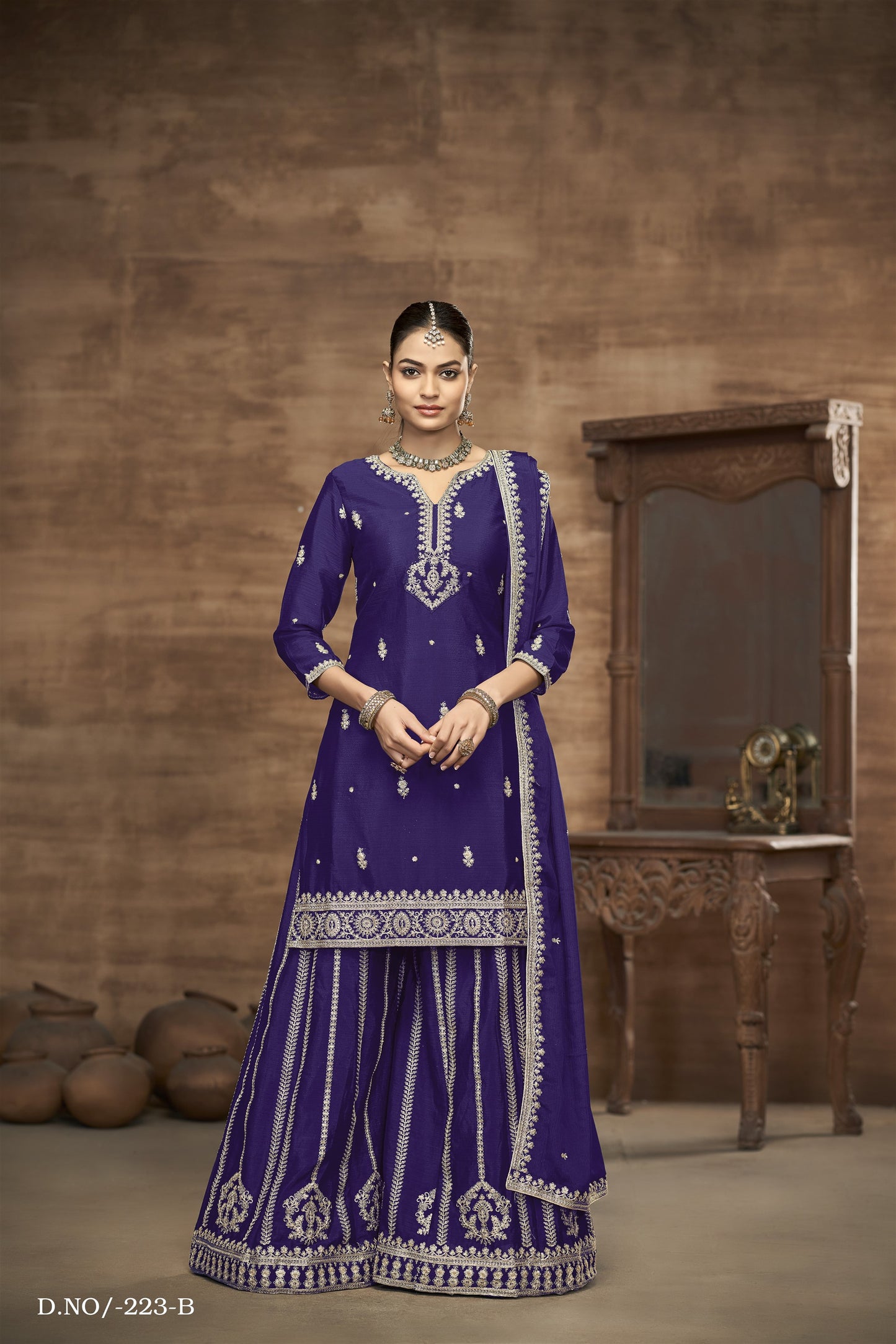 Aanaya Vol - 223 series 223 a to 223 d dress set to set