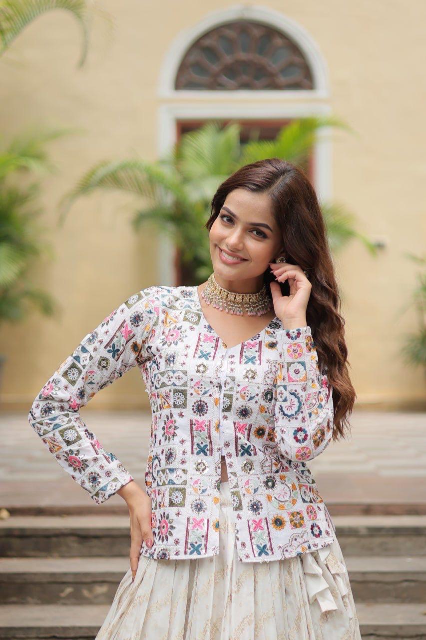 Designer Sequins Embroidered Readymade Co-Ord  Set