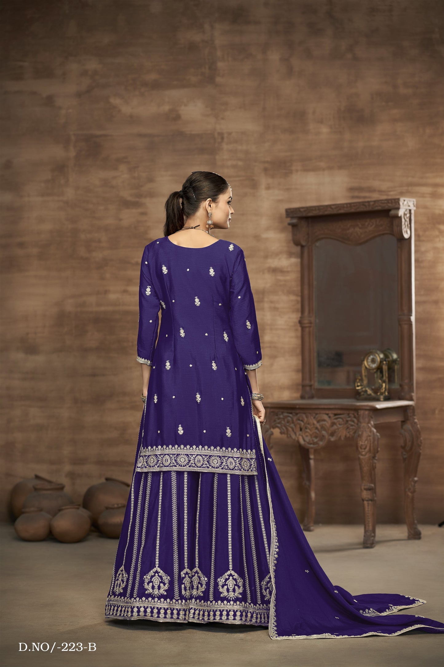 Aanaya Vol - 223 series 223 a to 223 d dress set to set