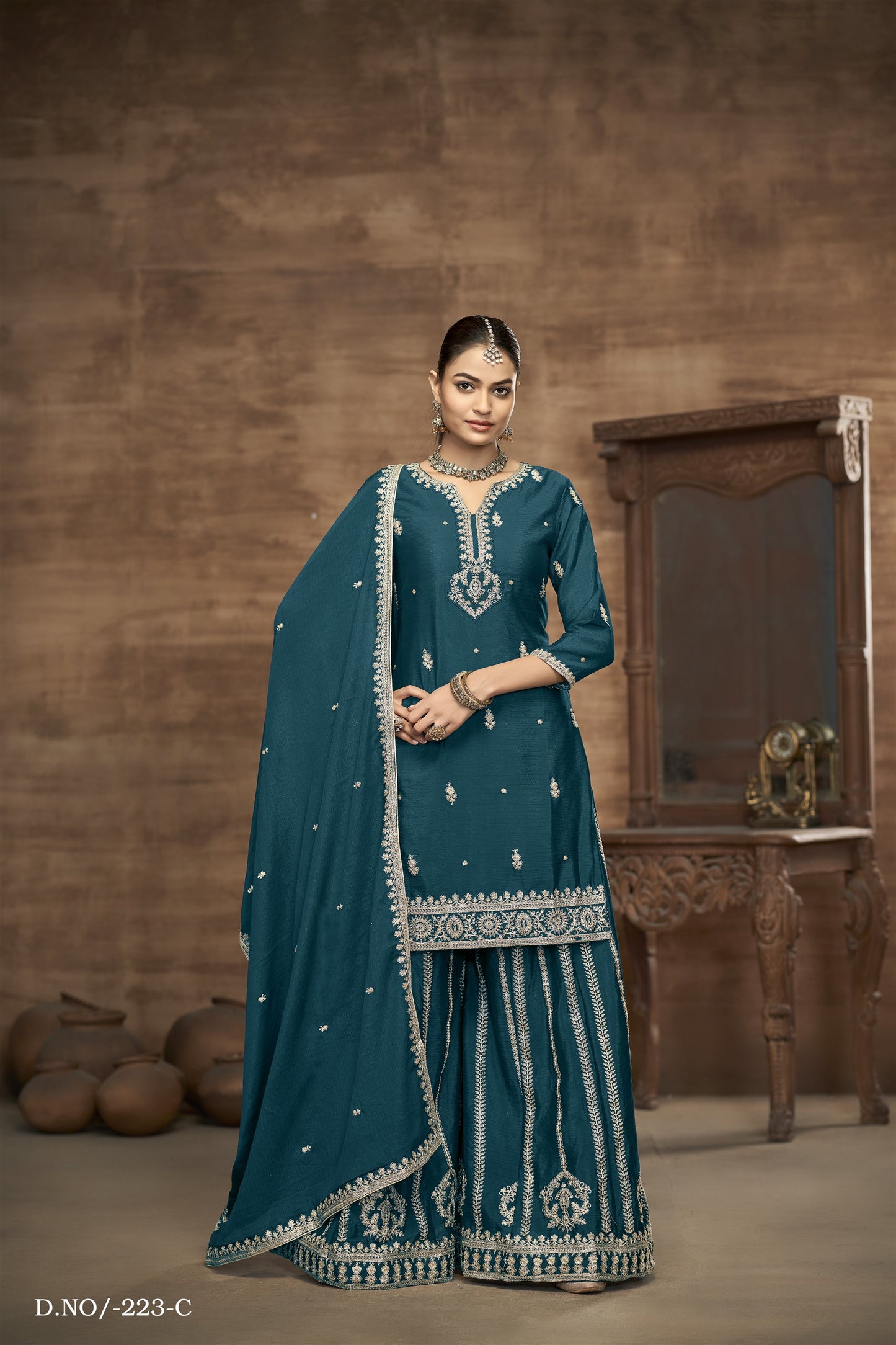 Aanaya Vol - 223 series 223 a to 223 d dress set to set
