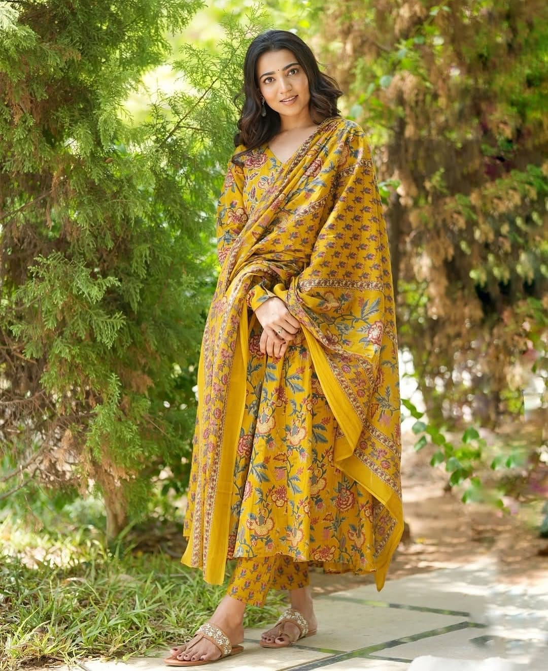 Summer Special Stay Cool & Stylish in cotton fabric in yellow color