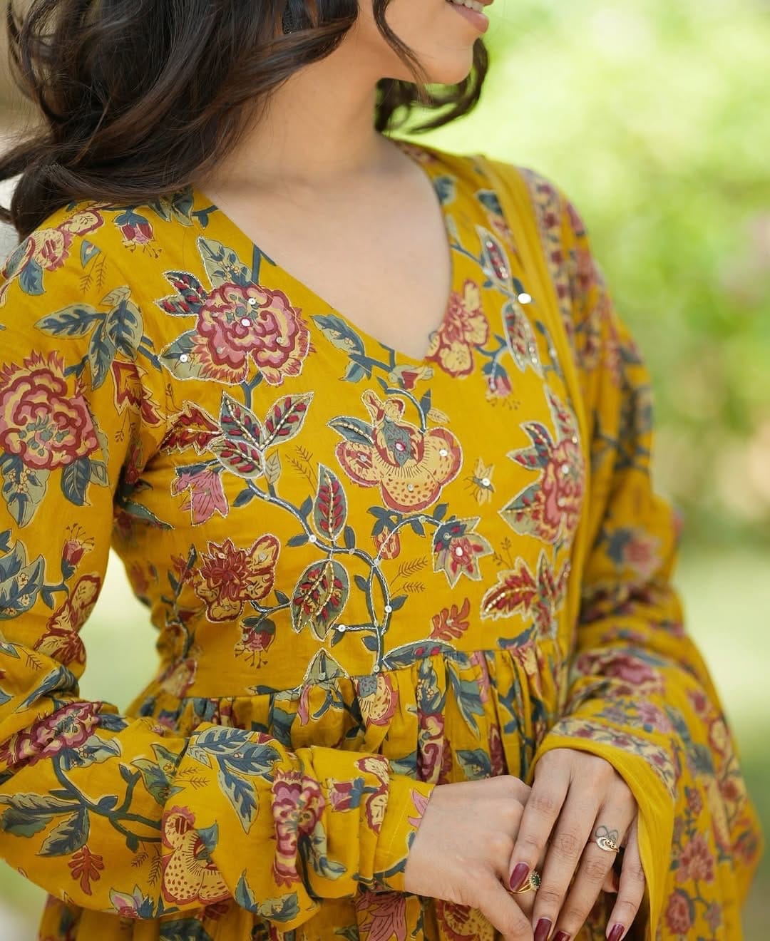 Summer Special Stay Cool & Stylish in cotton fabric in yellow color