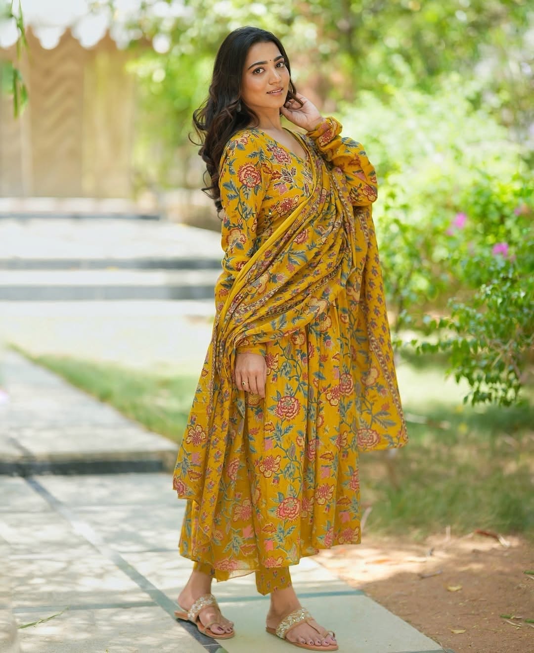 Summer Special Stay Cool & Stylish in cotton fabric in yellow color