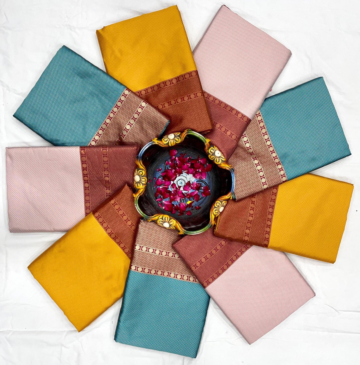 Soft Banarasi Silk Saree For Small Kitty Party