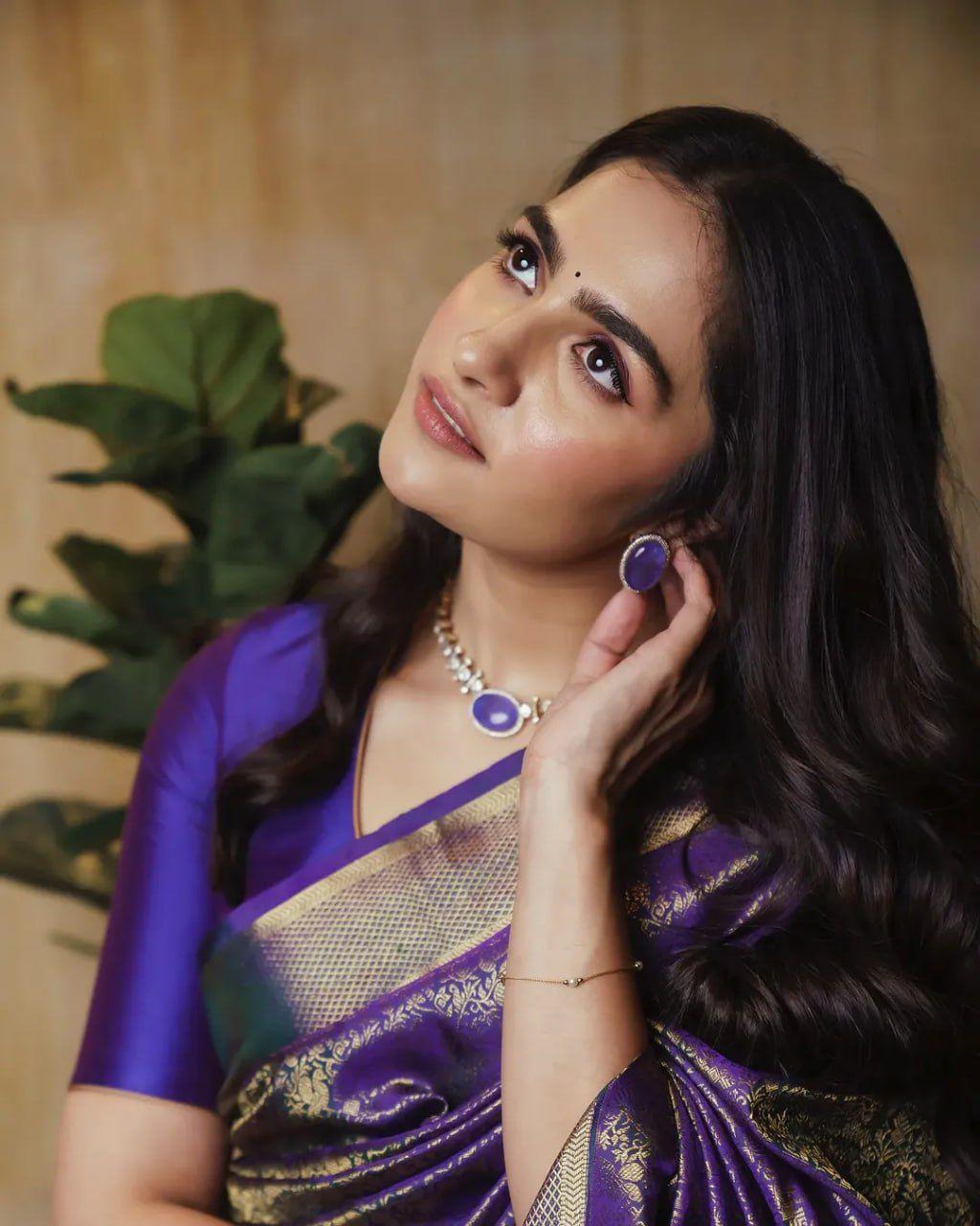 Daily Wear Silk Saree with unstich blouse