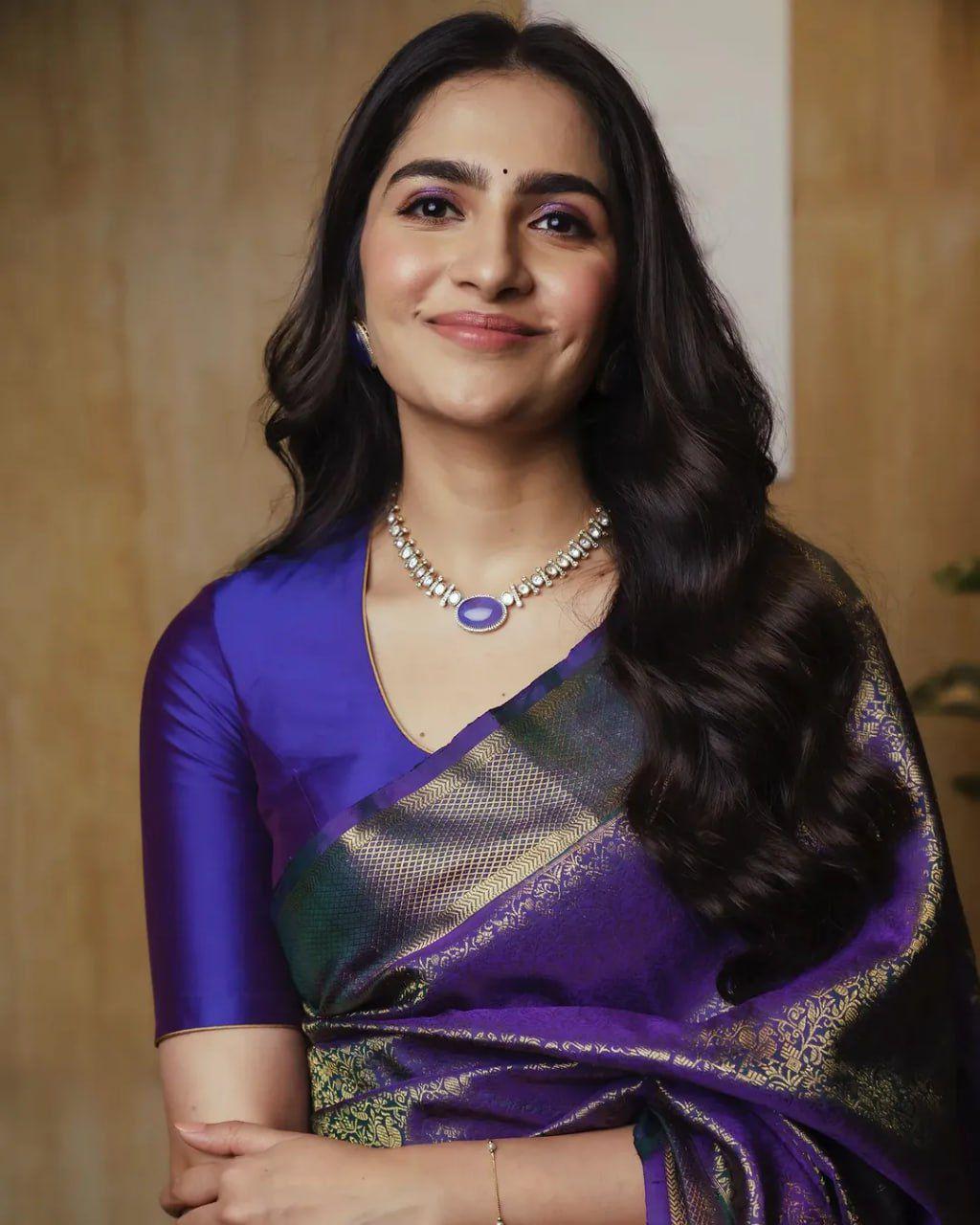 Daily Wear Silk Saree with unstich blouse