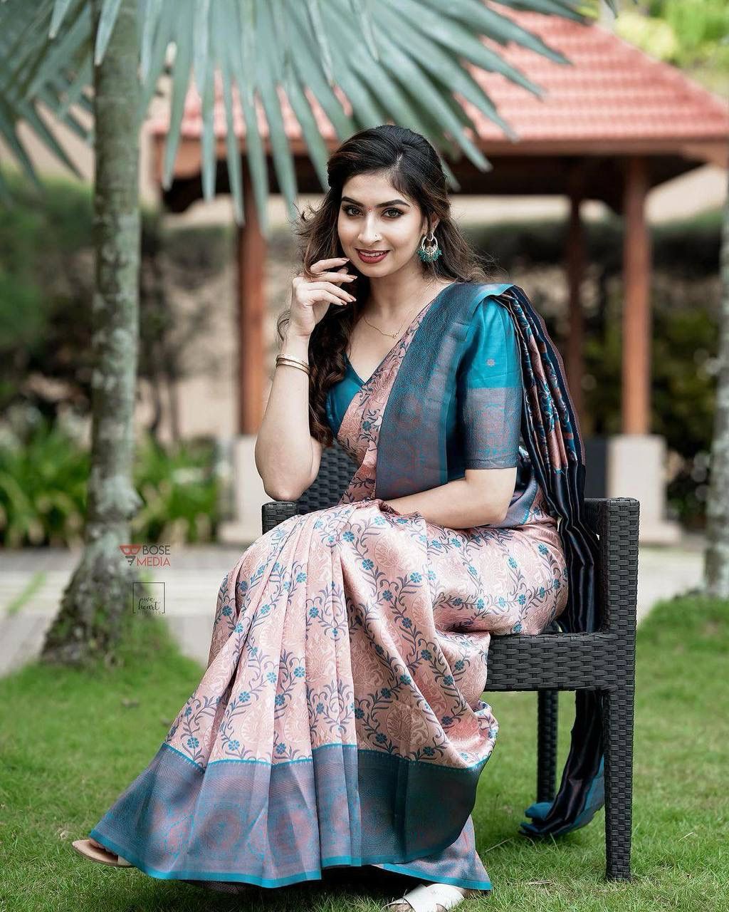 Daily Wear Silk Saree with unstich blouse