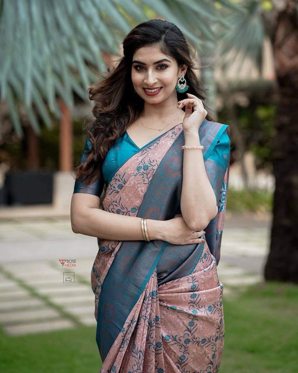 Daily Wear Silk Saree with unstich blouse