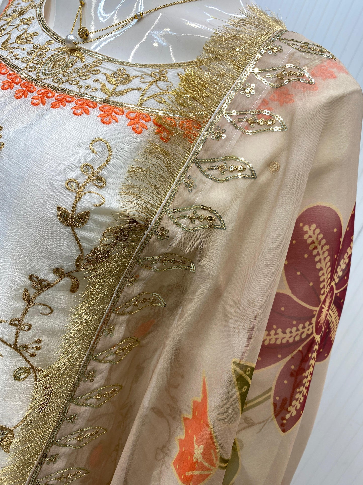 Designer Heavy Chinon With Sequence Embroidery Work Suit With Plazzo And Dupatta