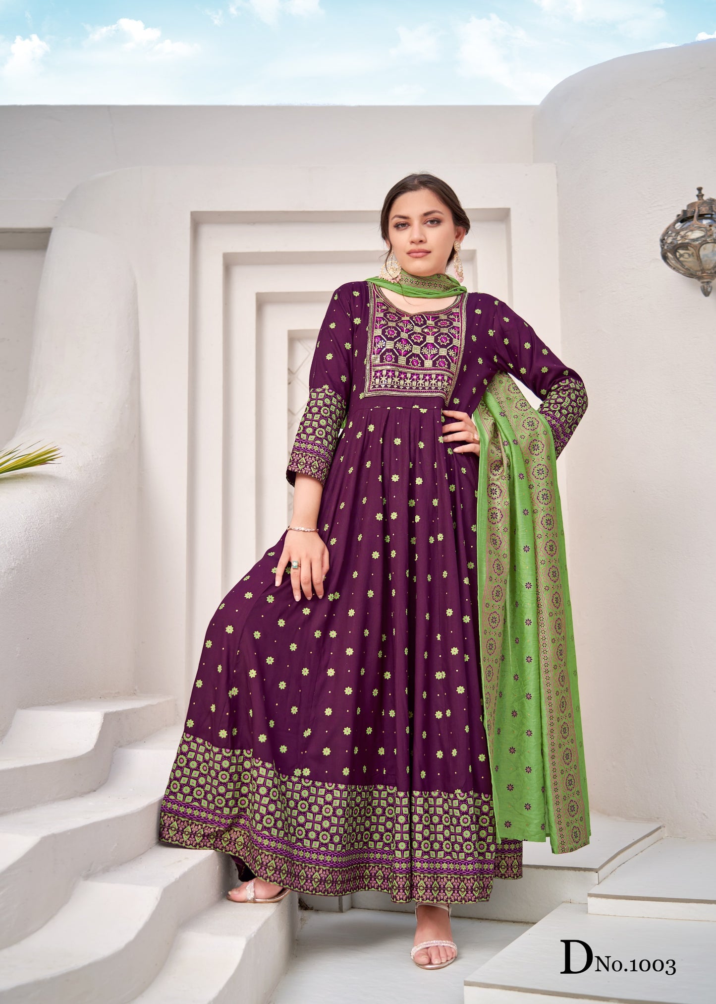 rang leela 1001 to 1008 series dress set to set only