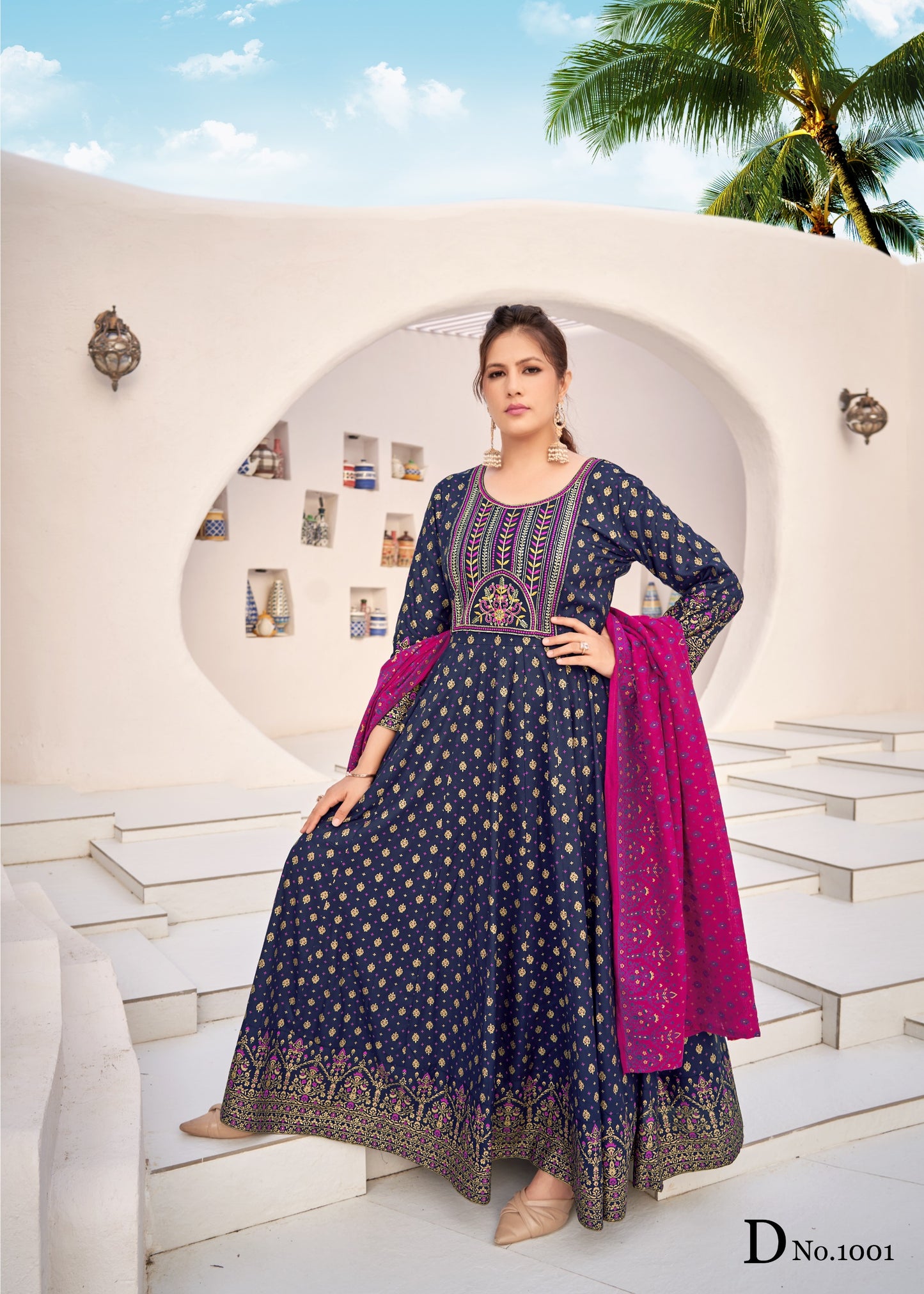 rang leela 1001 to 1008 series dress set to set only