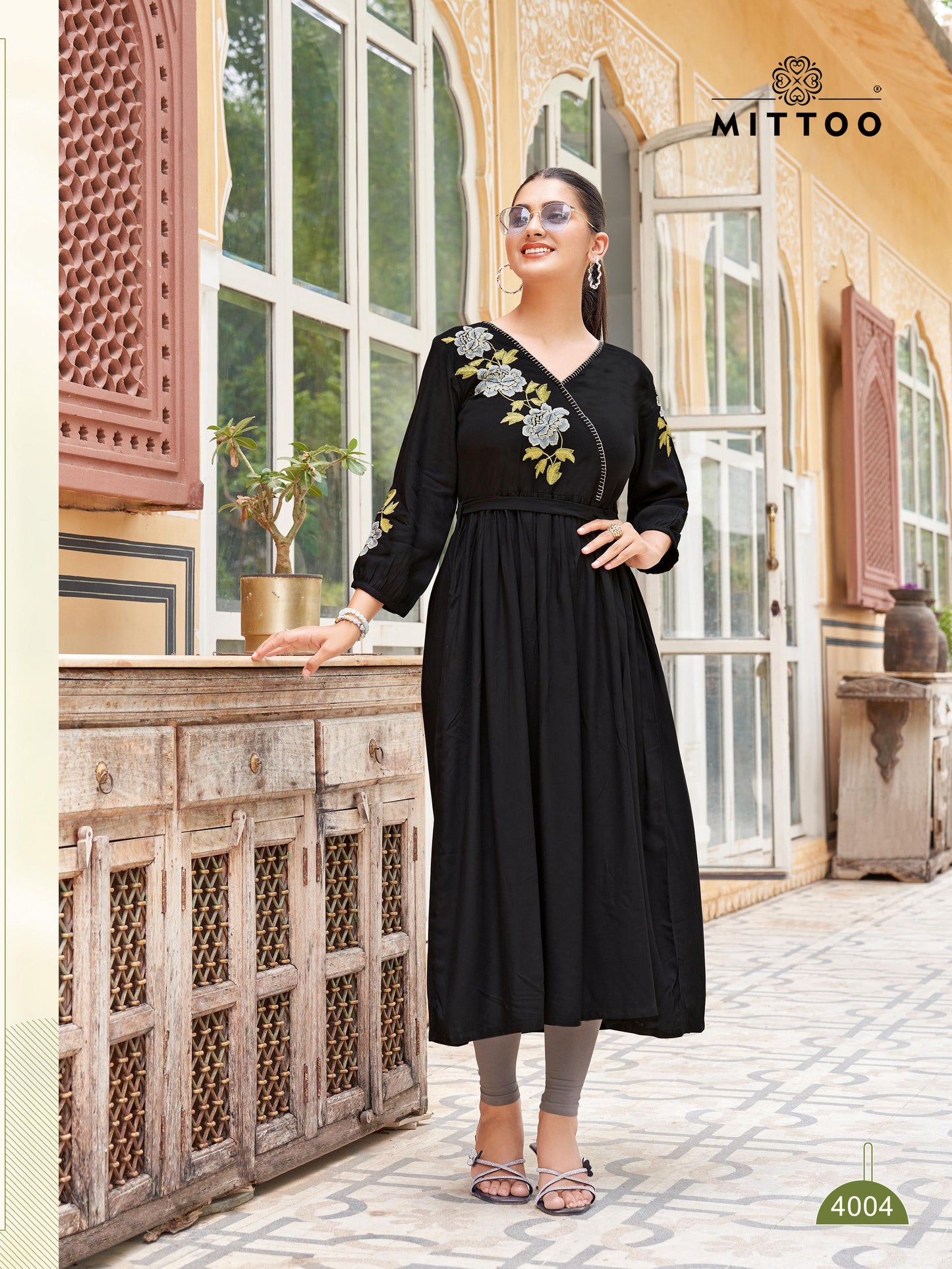 mittoo nora 4001 to 4006 series kurti set to set only