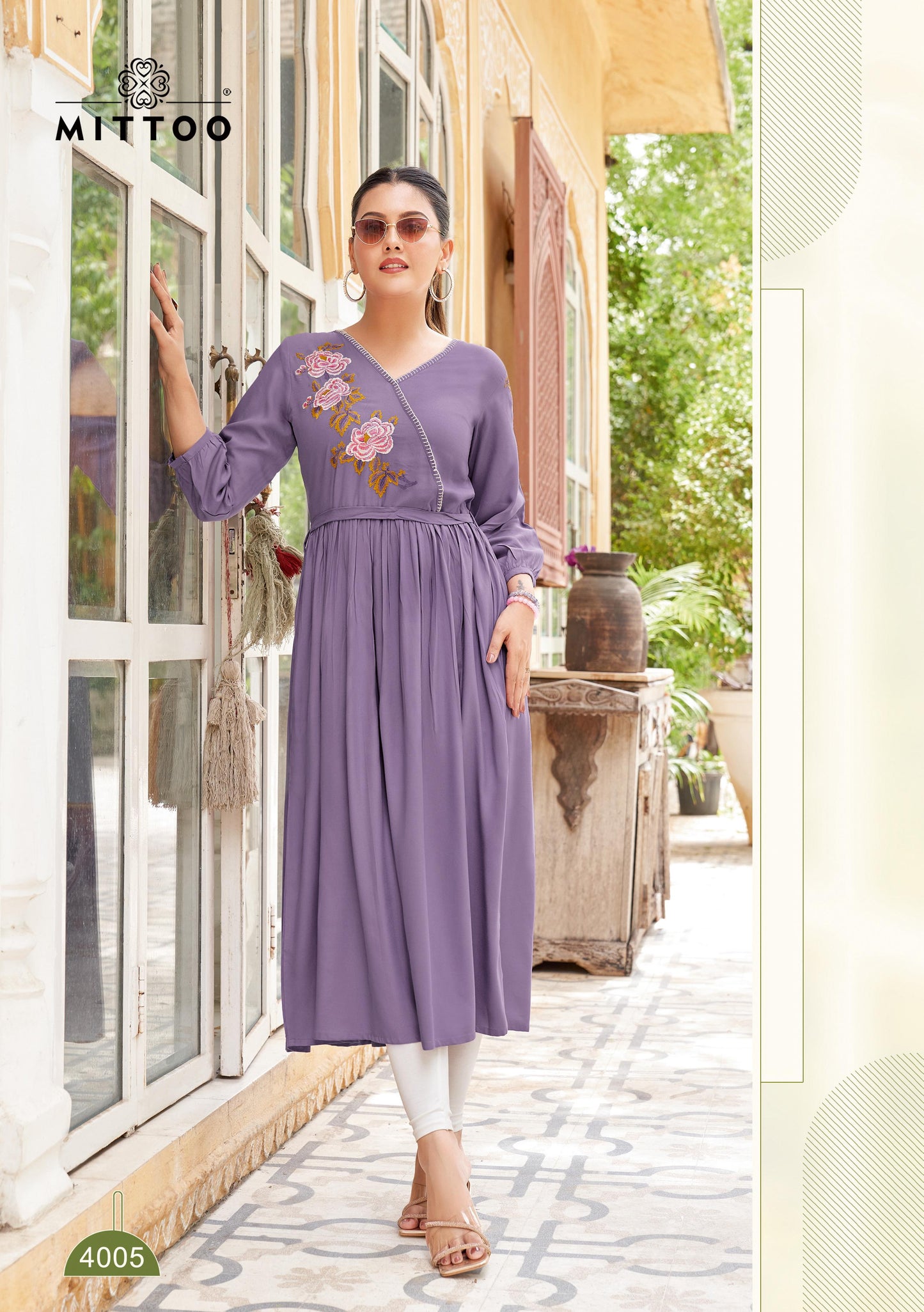 mittoo nora 4001 to 4006 series kurti set to set only