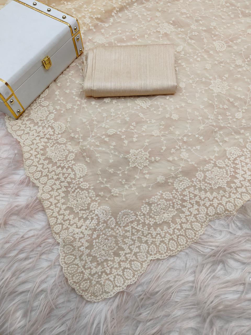 Beautiful Partywear Georgette Fabric Saree