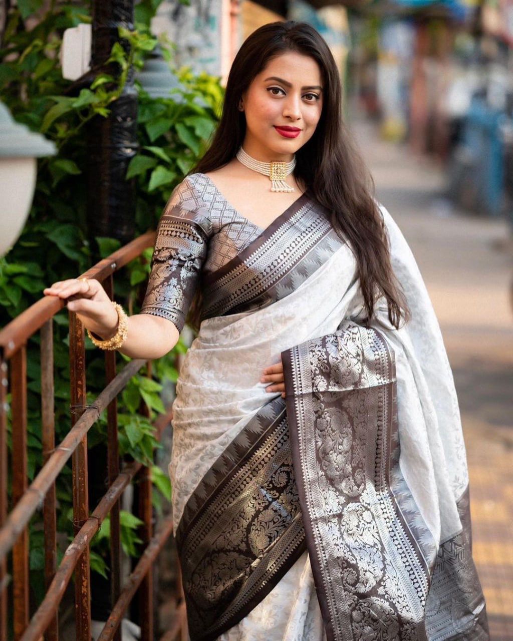 Beautiful Silk Saree for Daily Wear use