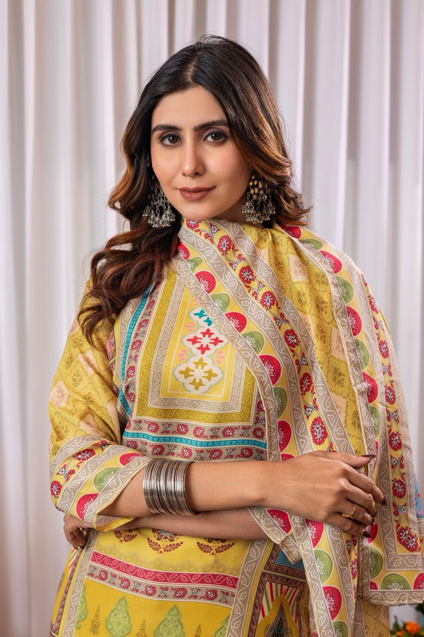 Summer Special Maslin Dress For Daily Wear Use