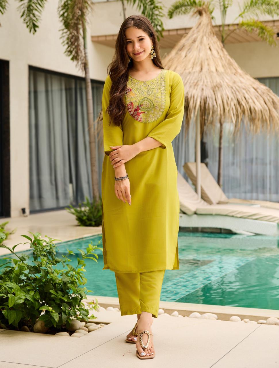 Daily Wear Dress in Rayon FAbric