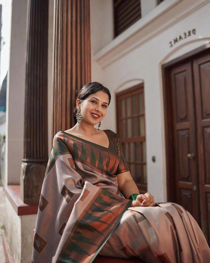 Beautiful Banrasi Silk Saree For Wedding Function