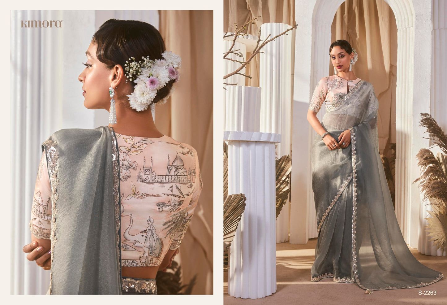Kimora Rangat-3 Series : (2251 TO 2265 series) saree set to set