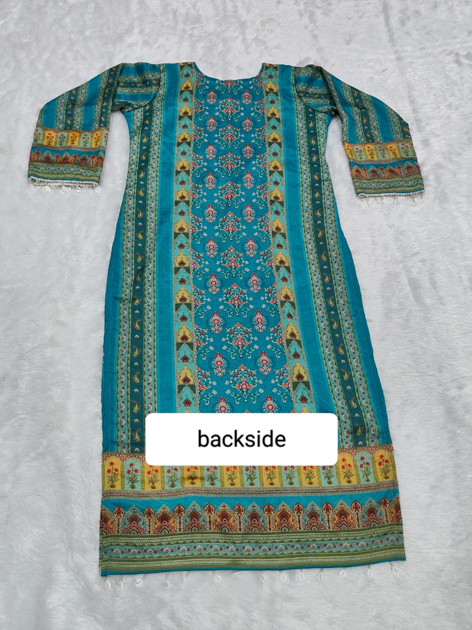 Trending Top With Printed Work With Mirror Work With Top Bottom And Dupatta Set