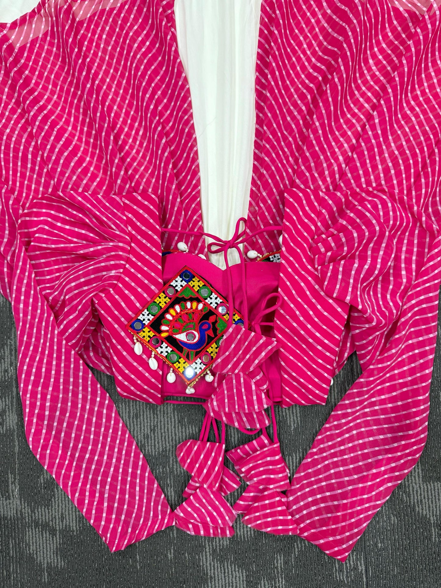 Beautiful Navratri Wear Top + lehenga