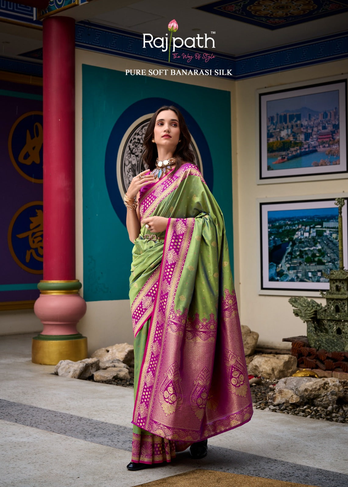 Rajpath Silk Samruddhi Silk Series: 830001 To 830008 set to set