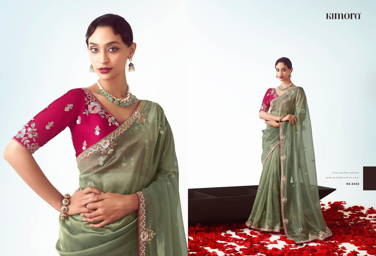 Kimora Kajal Vol -17(Kajal x Kimora ) Series : 5441 To 5455