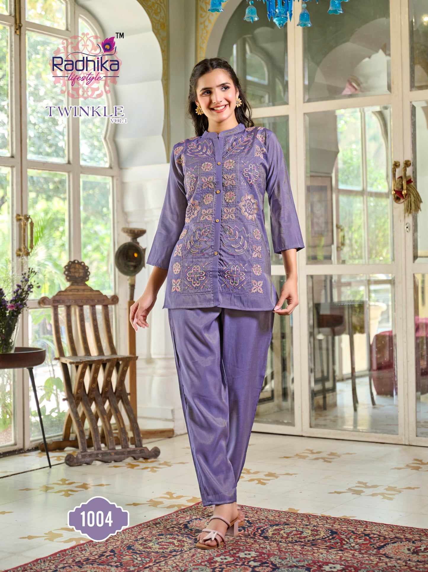 RADHIKA LIFE STYLE TWINKLE VOL 1 CORD SETS
